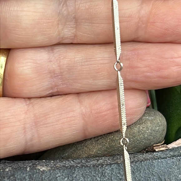 14 karat gold, vintage, watch chain - Picture 7 of 11